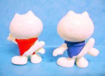 Hello Kitty - Complete set of 2 Bully PVC Figure 1974