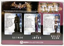 Hero Collector - Batman Arkham Asylum - Batman, The Joker, Harley Quinn