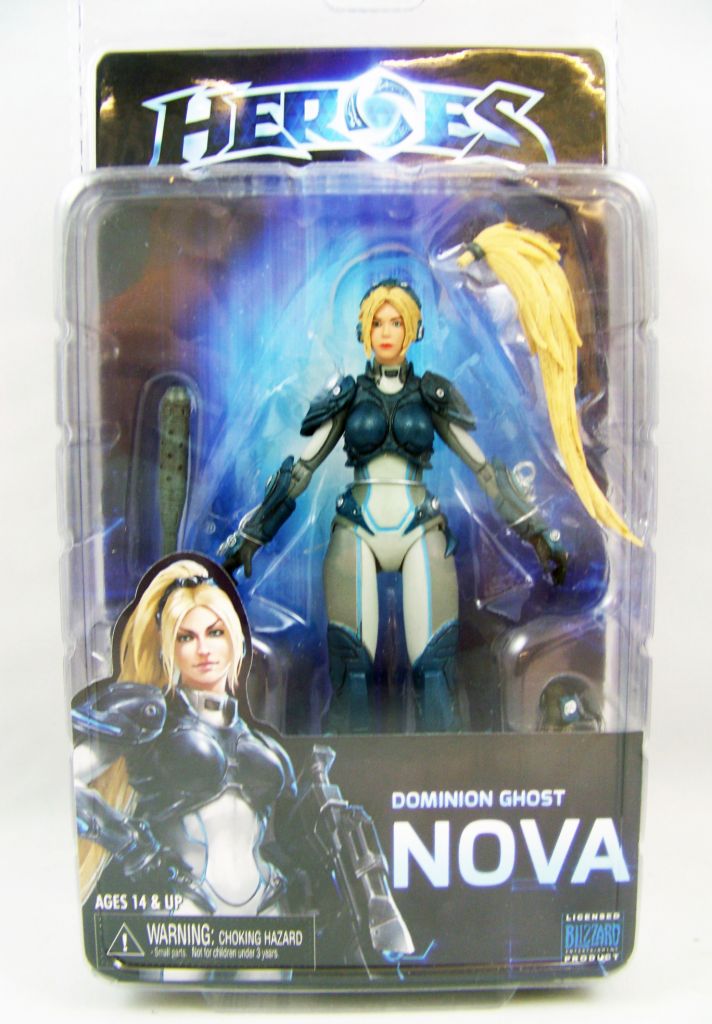Details about   Brand New Heroes Of The Storm Dominion Ghost Nova Action Figure 