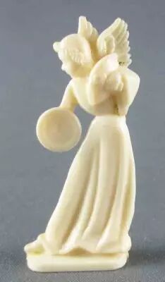 Heudebert Advertising Figure - The Christmas Crib - N�18 Angel with Cymbals