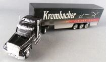 High Speed  Ho 1/87 Camion Ford 9000 Noir Semi Remorque Krombacher Partner des Sports