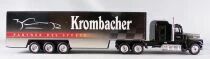 High Speed  Ho 1/87 Camion Ford 9000 Noir Semi Remorque Krombacher Partner des Sports