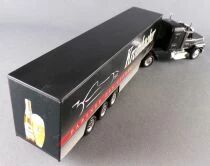 High Speed  Ho 1/87 Camion Ford 9000 Noir Semi Remorque Krombacher Partner des Sports