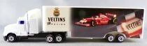 High Speed  Ho 1/87 Camion Mack Blanc & Remorque F1 Veltins Racing