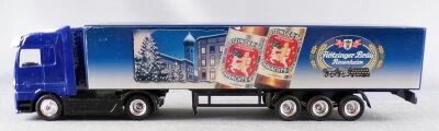High Speed Ho 1/87 Camion Mercedes-Benz Bleu Actros & Remorque Bi�re Fl�tzinger Brau Rosenheim