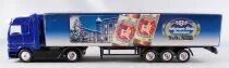 High Speed Ho 1/87 Camion Mercedes-Benz Bleu Actros & Remorque Bi&egrave;re Fl&ouml;tzinger Brau Rosenheim
