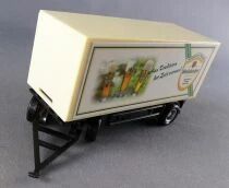 High Speed Ho 1:87 White Beer Gr&uuml;nbacher Road Trailer