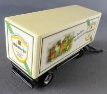 High Speed Ho 1:87 White Beer Gr&uuml;nbacher Road Trailer