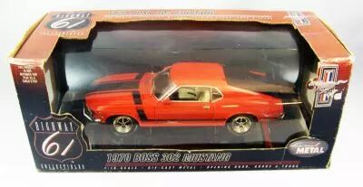 Highway 61 Collectibles 1970 Boss 302 Mustang 1/18�me (Diecast Metal)