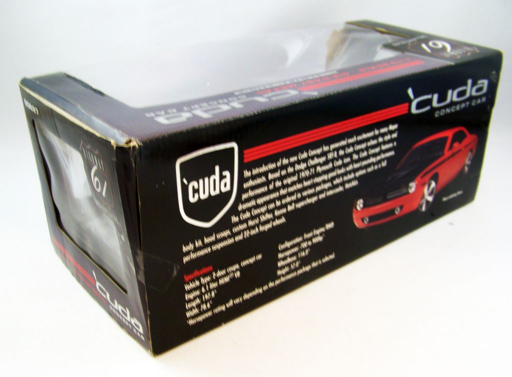 特売激安 Cuda Concept 1/18 Rallye Red w/Black AAR Stripe その他おもちゃ 