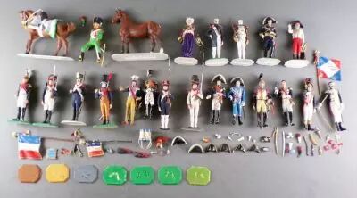 Historex - Napoleonic - Lot 1 Mounted 19 Footed Spare Parts