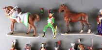 Historex - Napoleonic - Lot 1 Mounted 19 Footed Spare Parts