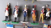 Historex - Napoleonic - Lot 1 Mounted 19 Footed Spare Parts