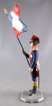 Historex GC657.002  - Empire - Piéton Artillerie à Pied de la Ligne Porte Drapeau