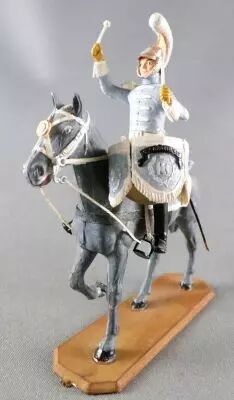 Starlux - Empire - Cavalier Carabiniers - Timbalier 2ème Rgt 1811 Neuf Boite  Ref 8156 Fh60530  P Image 320606 Petite