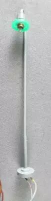 Ho 1:87 12 x Lamp Post Metal Pole High 95mm