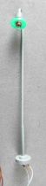 Ho 1:87 12 x Lamp Post Metal Pole High 95mm