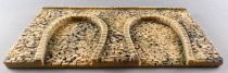 Ho 1 Tunnel Resin Retaining Wall with 2 Arches Mint no Box