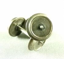 Ho 2 Essieux M&eacute;tal Bruni Diam&egrave;tre 10,4mm Longueur 24mm CC 2 Roues Isol&eacute;es