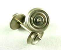 Ho 2 Essieux M&eacute;tal Bruni Diam&egrave;tre 10,5mm Longueur 24,4mm CC 1x1 Roue Isol&eacute;e 1x sans Isolation