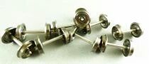 Ho 9 Essieux M&eacute;tal Bruni Diam&egrave;tre 10,5mm Longueur 24mm CC 2 Roues Isol&eacute;es