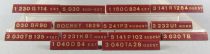 Ho Lot 14 Wooden Plate Designation Steam Locomotives Presentation Showcase