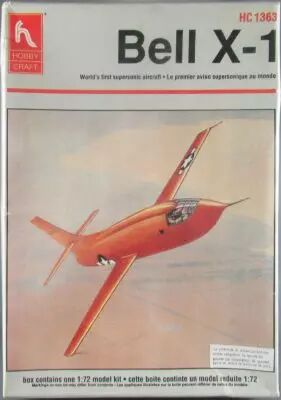 Hobby Craft HC1363 - USAF Bell X-1 1st Supersonic Airplane 1:72 MISB