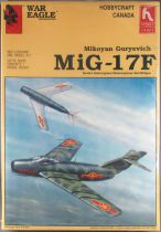 Hobby Craft HC1593 - Avion Soviétique Mikoyan Guryevich Mig-17F 1/48 Neuf Boite Cellophanée