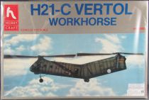 Hobby Craft HC2302 - Hélicoptère Transport US Army H21-C Vertol Workhorse F 1/72 Neuf Boite Cellophanée