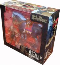 Hokuto no Ken le Survivant - Xebec Toys - Figurine 200X - Raoh & Kokuoh-Go \ Final Ultimate Box set\ 