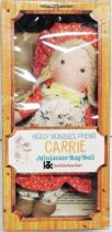 Holly Hobbie - Knickerbocker - Carrie, Holly Hobbie\'s friend 8\'\' Stuffed Doll (Mint in Box)