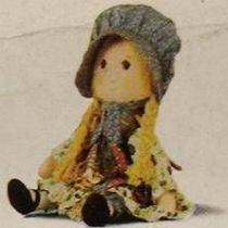 Holly Hobbie - Knickerbocker - Holly Hobbie 8\\\'\\\'Stuffed Doll (Mint in Box)