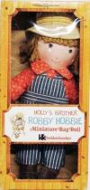 Holly Hobbie - Knickerbocker - Robby Hobbie, Holly Hobbie\\\'s brother 8\\\'\\\' Stuffed doll (Mint in Box)