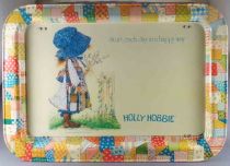 Holly Hobbie - Merchandising Plateau Petit Déjeuner en Métal - Start Each Day in a Happy Way Commencer Chaque Journée dans la Jo