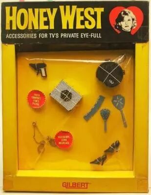 Honey West , Mint in box accessories for doll