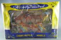 Hong Kong - Plastic Figures 45mm - Wild West Box of 10 Mexicans
