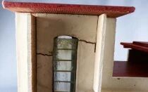 Hornby 0 Gauge Removable Train Station & Platform N°18 Wood