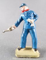 Hornby 0 O Gauge French Plastic Figure 40mm Grease Nipple in Overall Steam Locomotive