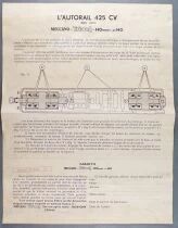 Hornby AcHo 6370 Ho Sncf Boxed Autorail 425cv Caravelle Power Unit 4308 Lightning Trailer XR 8508