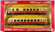 Hornby AcHo 6370 Ho Sncf Coffret Autorail 425cv Caravelle Motrice 4308 Eclairage Remorque XR 8508