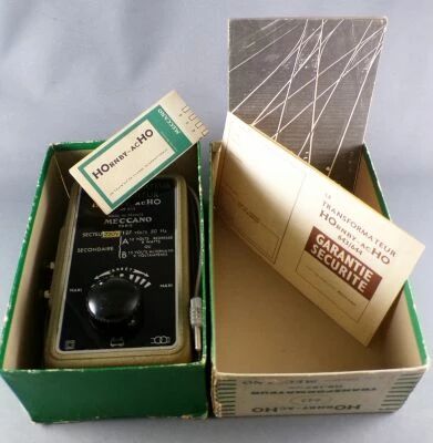 Hornby AcHo 6463/644 Ho Transformateur 220V en 12V 8W CC & 15V 9VA CA en Boite