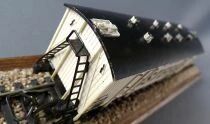 Hornby AcHo 7050 Ho Sncf Wagon Couvert Frigorifique Stef Blanc 2 Essieux HI 7527 382sans Boite
