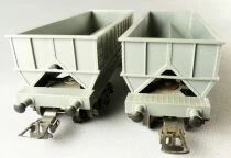 Hornby AcHo 726 7260 Ho Sncf 2 Wagons Tr&eacute;mie Houiller Arbel &agrave; Bogies Boite Bleue