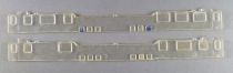 HOrnby-acHO 7448 Ho Db Spare Parts Glazing for Rheingold Panoramic Dinning Coach