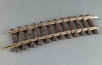 Hornby AcHo 7630 Ho 1 Brass Curved Half Track 2 cuts R 381