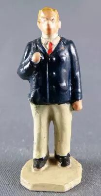 Hornby Ech O Sncf Figurine Plastique 40mm Controleur Modifi� Repeint
