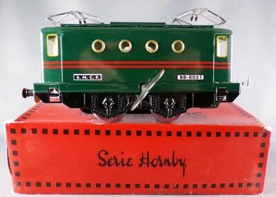 Hornby Hachette 40 2346 P Ech 0 O Z�ro Sncf Locomotive Electrique BB 8051 M�canique Neuve Boite