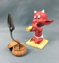 Hot Stuff (Harvey Comics) - Figurine Résine 10cm Démons et Merveilles - Hot Stuff Charmeur de Serpents