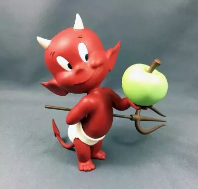 Hot Stuff (Harvey Comics) - Figurine R�sine 17cm D�mons et Merveilles - Hot Stuff et la Pomme de la Tentation