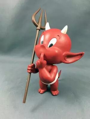 Hot Stuff (Harvey Comics) - Figurine R�sine 18cm D�mons et Merveilles - Hot Stuff h�sitant